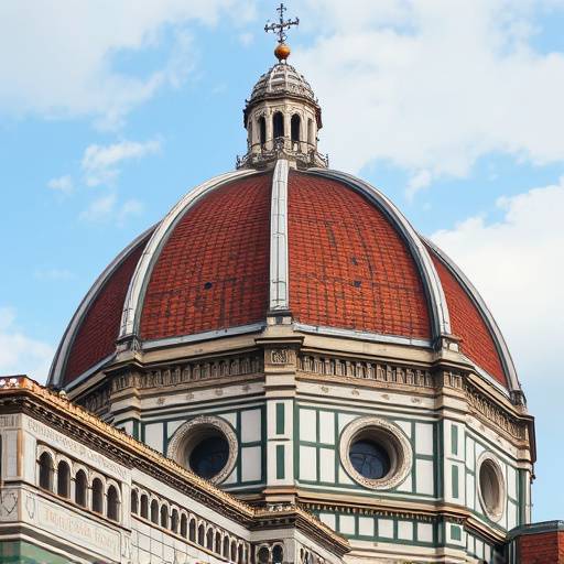Dettaglio della cupola del Brunelleschi, Duomo di Firenze